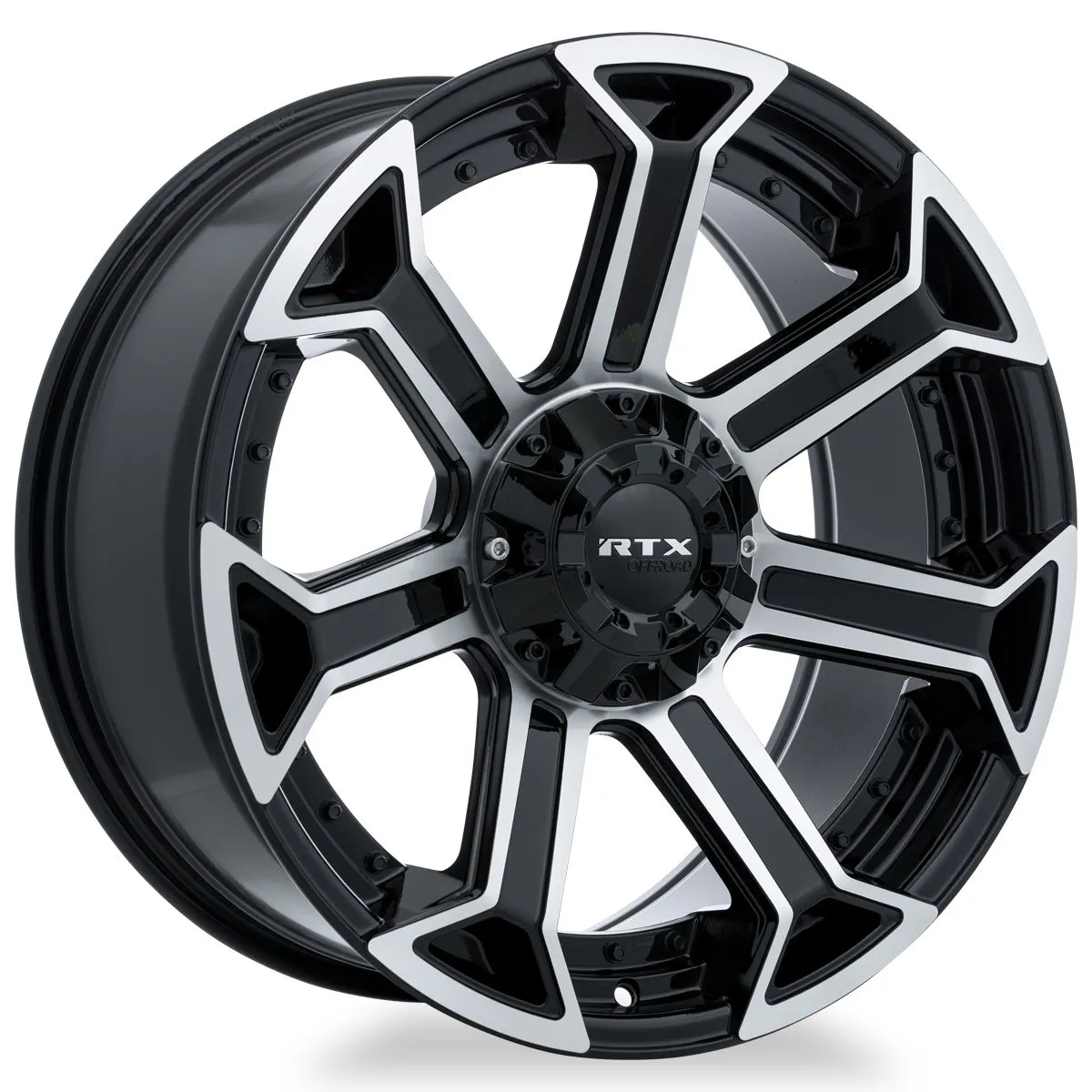 Peak 20x10 5x127 Et18 Cb71.5 Gloss Black Machined product image
