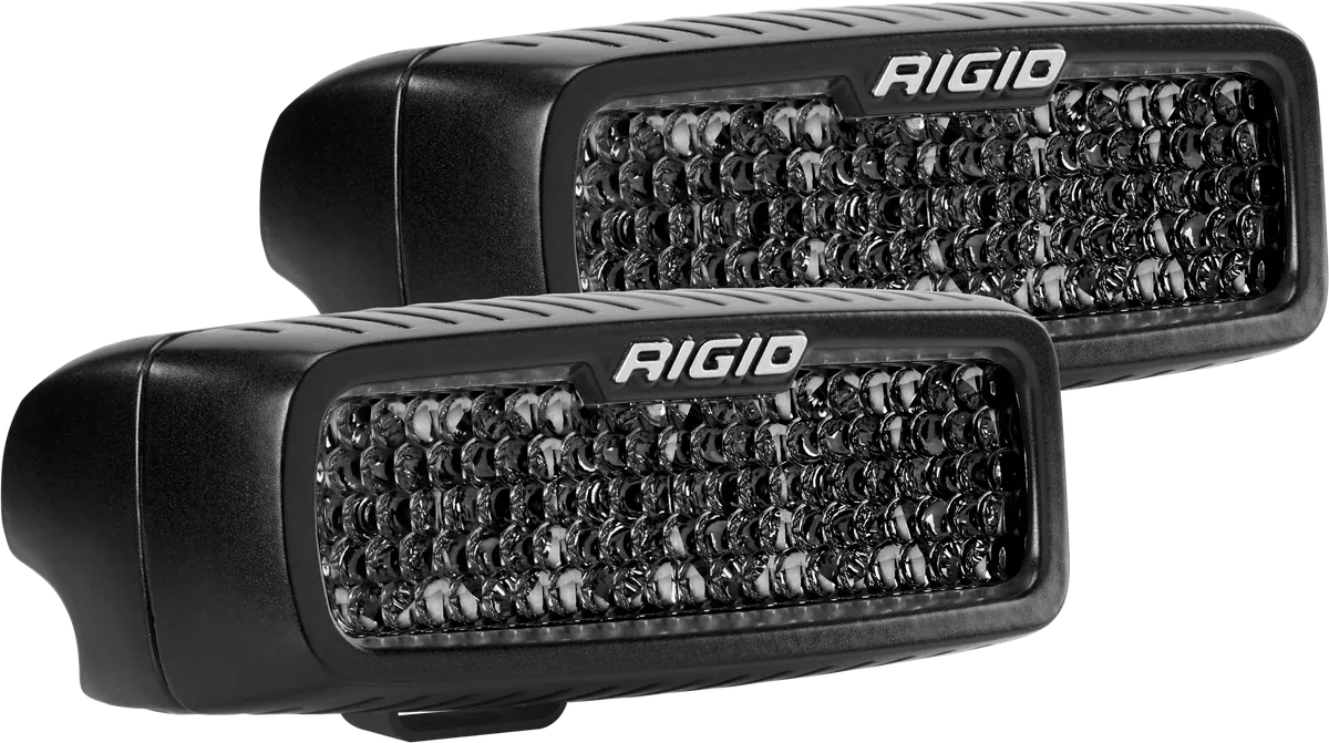 Rigid Industries 905513blk Sr-Q Series Pro Midnight Edition, Spot Diffused, Surface Mount, Pair product image