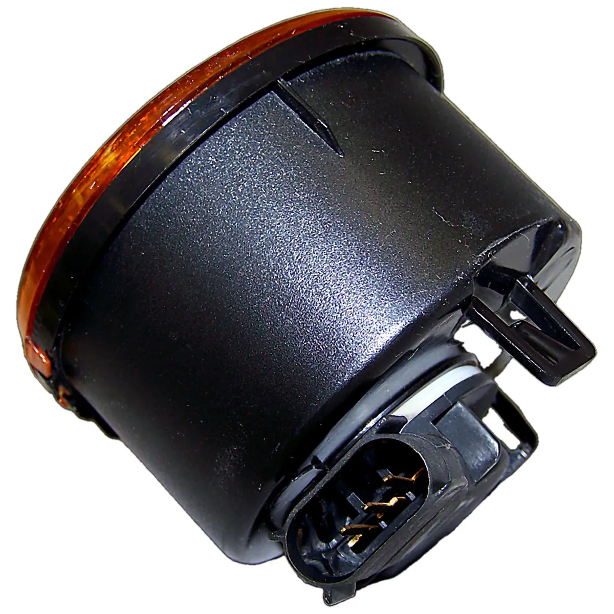 Crown Automotive Jeep Replacement 55077885AD Left Front Park and Turn Signal Lamp, Amber w/ Clear Bulb 2007-2013 JK Wrangler product image