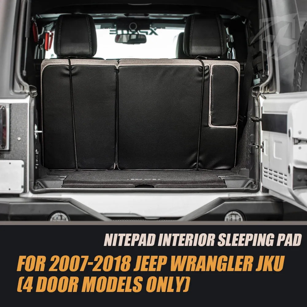 Jeep Wrangler JKU Portable Pad Sleeping Mattress in 4 Door Jeep | NitePad product image