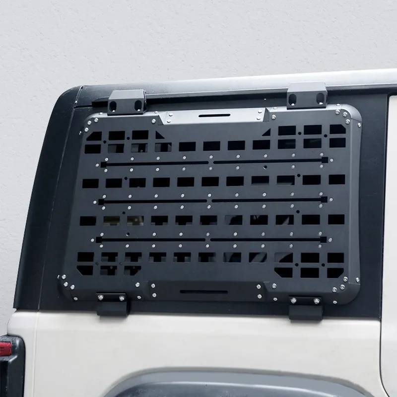 Rear Window Storage Molle Panel for 2018-Later Jeep Wrangler JL 4 Door product image