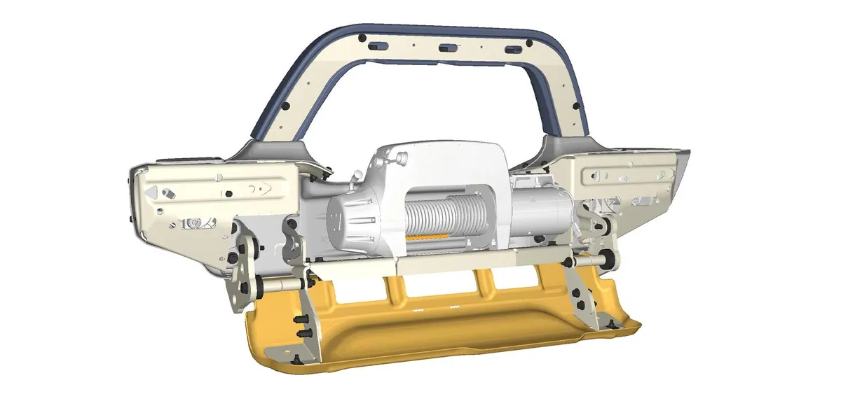 AEV RX Front Bumper for JL Wrangler and JT Gladiator product image