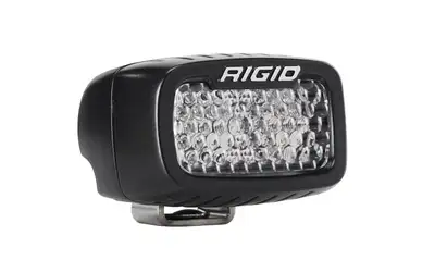 RIGID Industries RIGID Industries 902513 SR-M Series PRO, Flood Diffused, Surface Mount, Black Housing, Single
