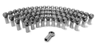 Steinjager Steinjäger Inch Female Rod Ends Steel Housing, PTFE Race 3/8-24 RH 60 Pack