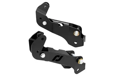 Rock Jock 18c Wrangler/20c Gladiator Geometry Correction Frame Brackets For Front Contro