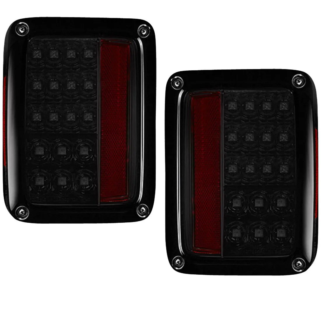 0718 JK Wrangler LED Taillightsred Lens Driver/Passenger product image