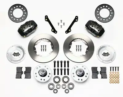 Wilwood Brakes 1979 - 1990 Buick, Chevrolet, Oldsmobile, Pontiac Forged Dynalite Pro Series Front Brake Kit - 140-11008
