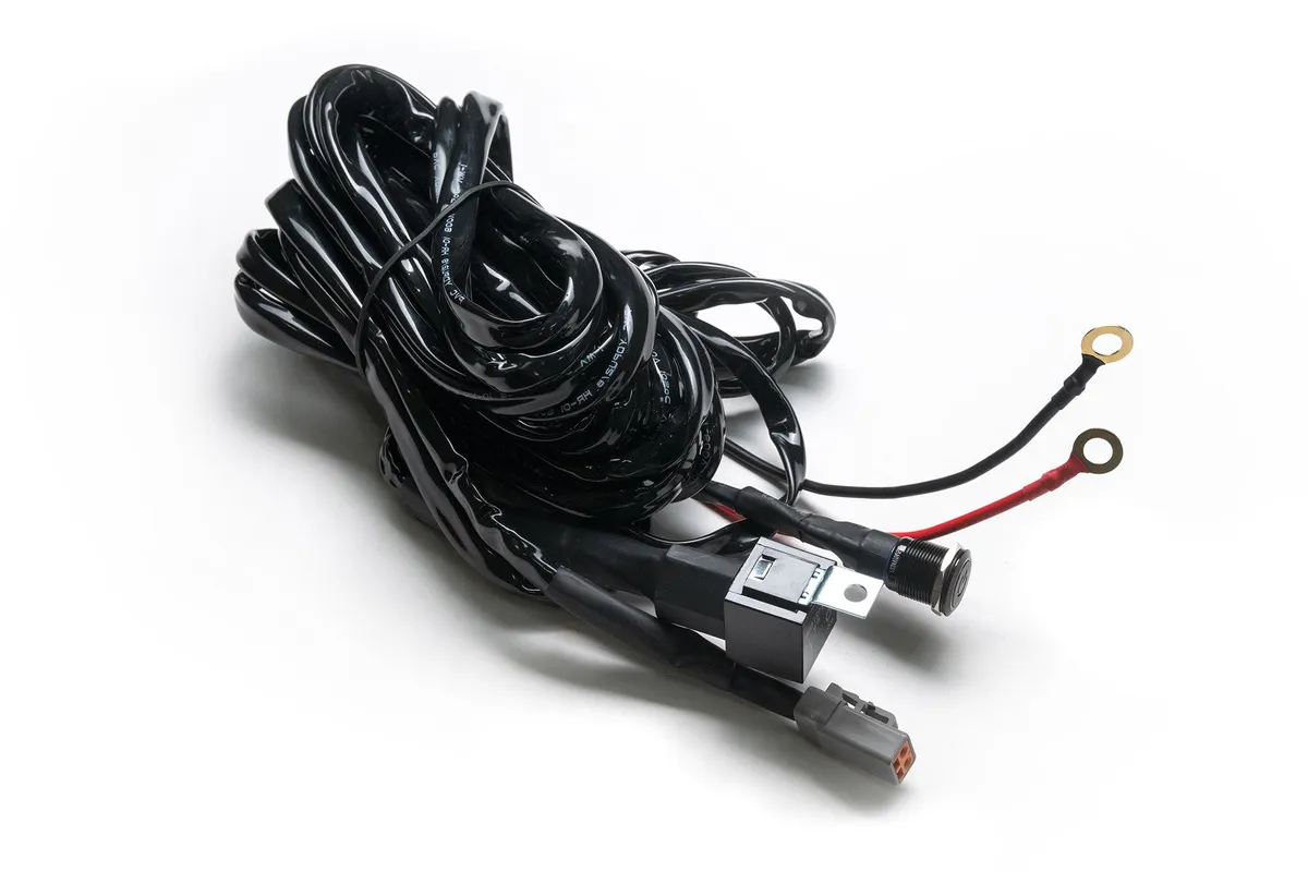 DV8 Offroad 60 AMP Wire Harness w/ Switch & DTP Connector product image