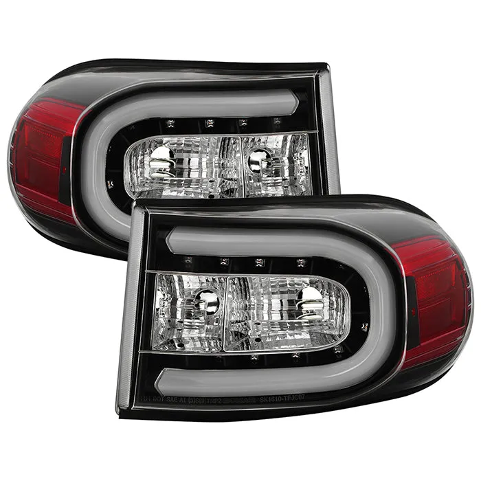 Spyder Auto Toyota FJ Cruiser 07-13 Light Bar LED Tail Lights - Black