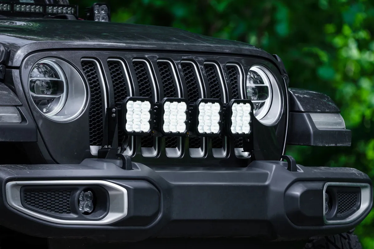 Diode Dynamics - Stage Series Grille Bracket Kit for 2018+ Jeep Wrangler JL product image