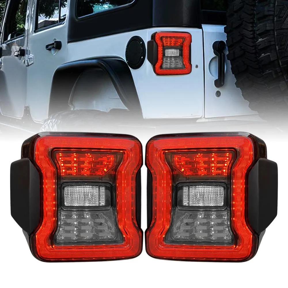 American Modified Amjpac03310 JK To JL Conversion LED Tail Lights - Smoked Lens product image