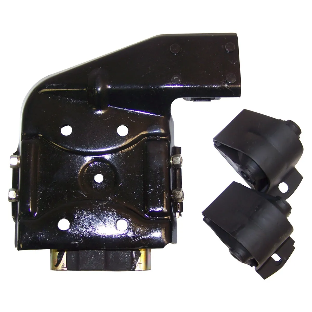 Crown Automotive Jeep Replacement Engine Mount Kit; Incl. 2 Engine Mounts And 1 Transmission Cushion;