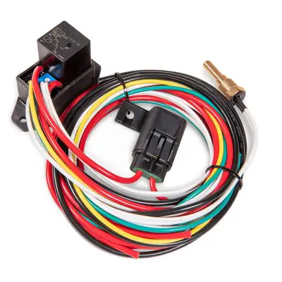 Flex-A-Lite Compact Adjustable Electric Fan Controller And Relay Kit With Threadin Probe