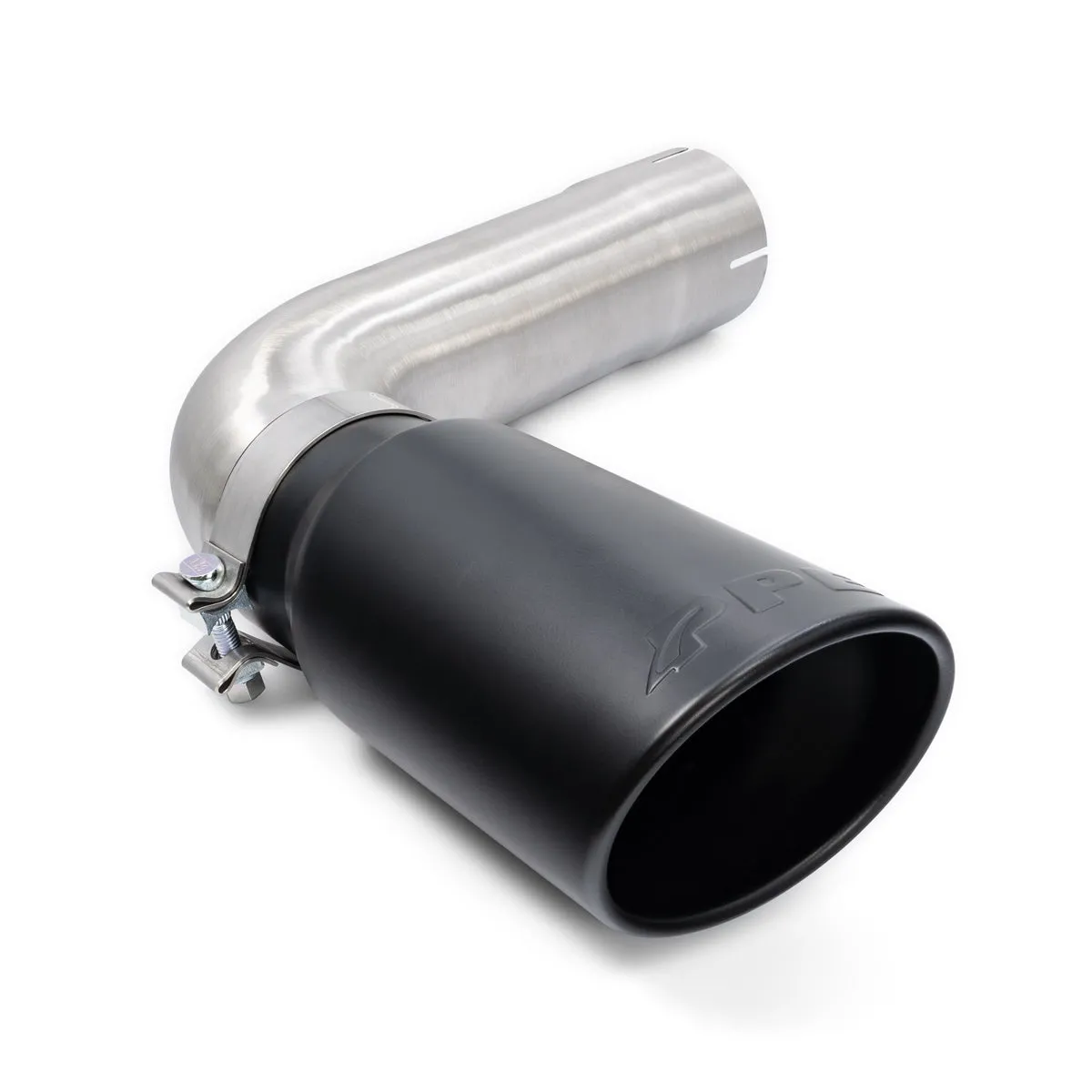 2020+ GM 6.6L Duramax 304 Stainless Steel Four Inch Performance Exhaust Upgrade Black product image