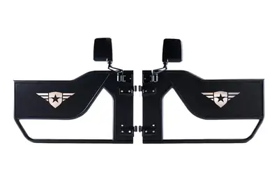 Combat Off Road Combat Off Road Mission Tube Doors - Front Pair - JK