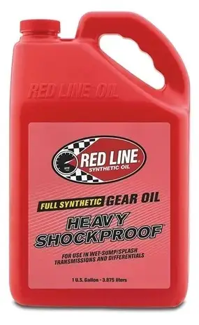 Red Line Oil Gear Oil Synthetic Heavy Shockproof 1 Gallon Red Line Oil