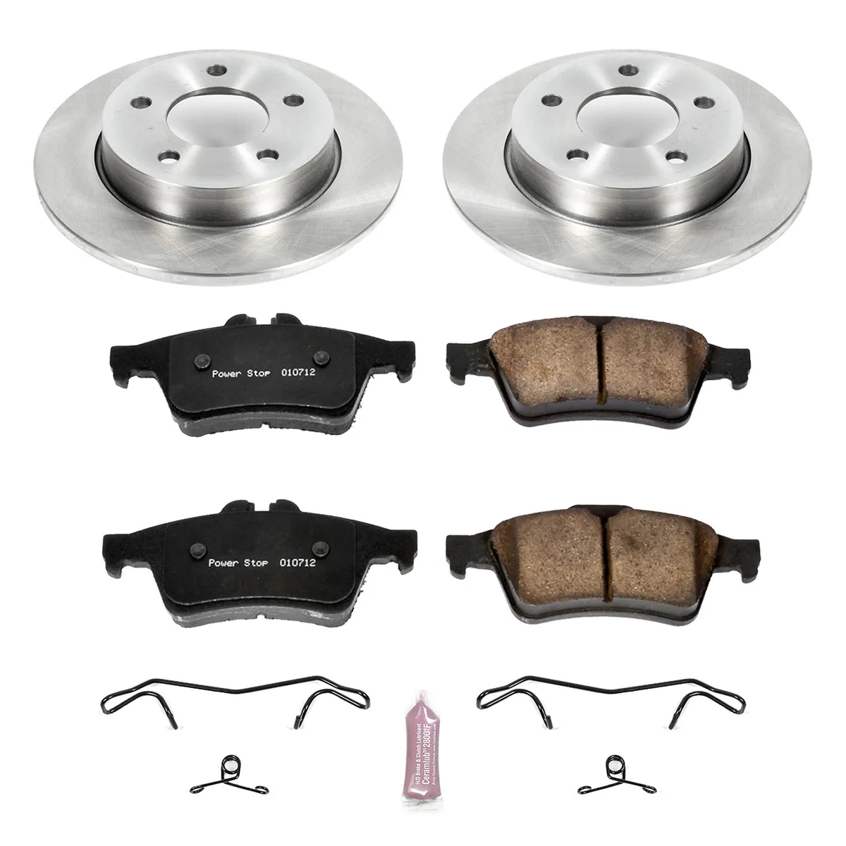 Z17 Direct Replacement Kit: Rotors; Ceramic Pads W/Hardware product image