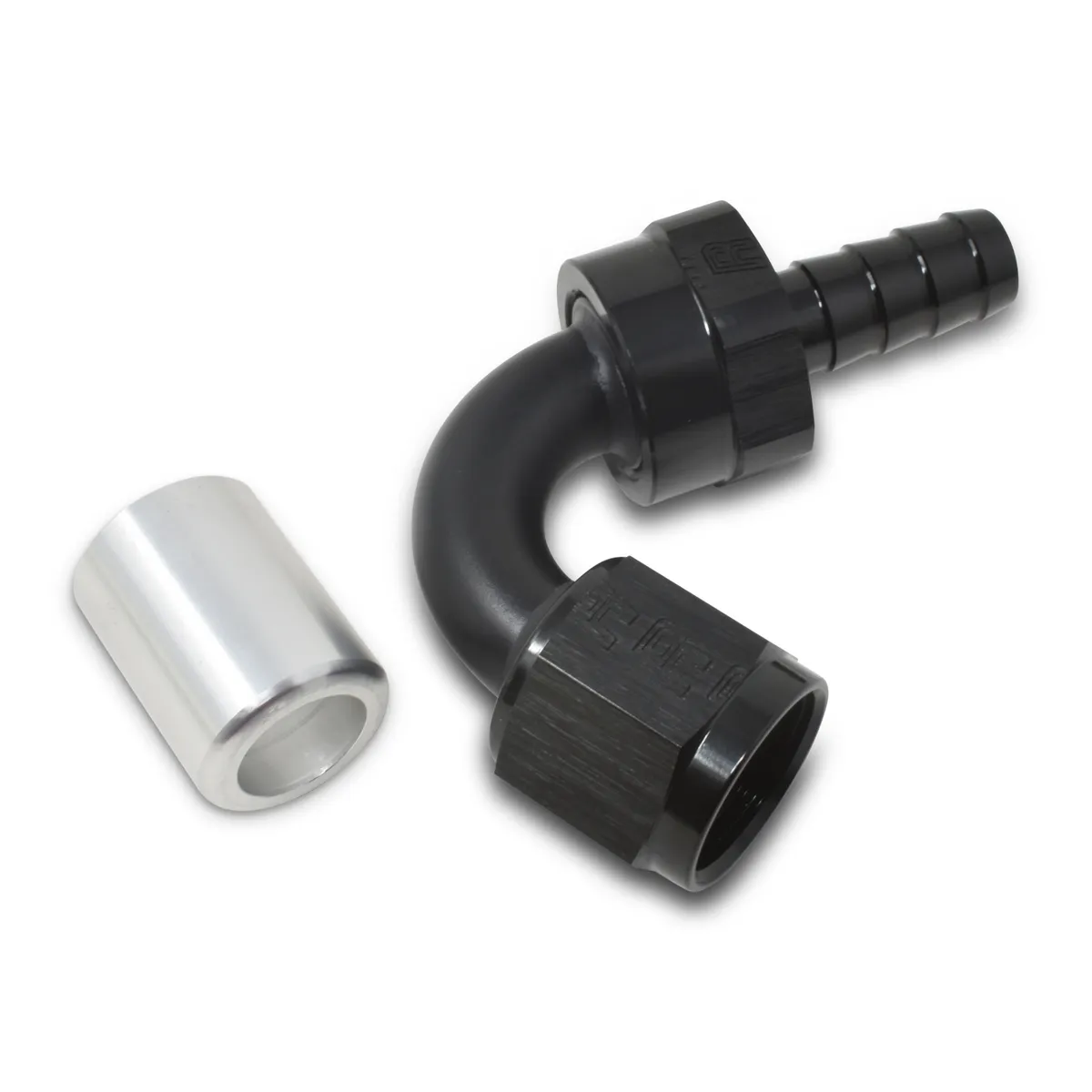 #12 120 Deg Hose Fitting P/C Crimp-On product image