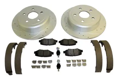 Crown Automotive Jeep Replacement RT Off-Road - Steel Multi Performance Brake Kit