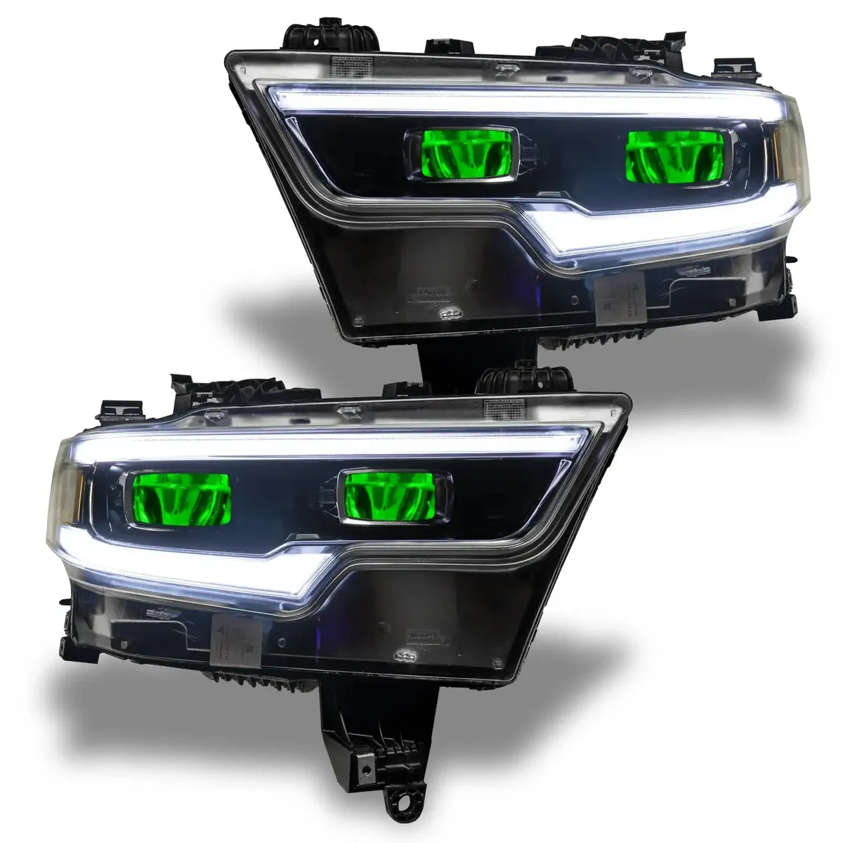 Oracle Lighting 2019-2021 RAM 1500 Colorshift RGB Headlight Demon Eye Kit - LED Projector Headlights product image