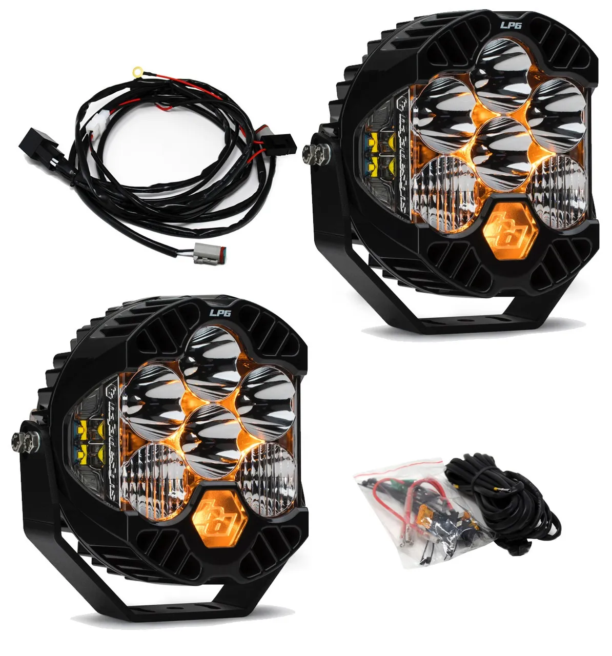 Lp6 Pro Bumper Kit20c Jt/18c Jl;w/Oe Steel Bumper(Driving/Combo;clear;toggle product image