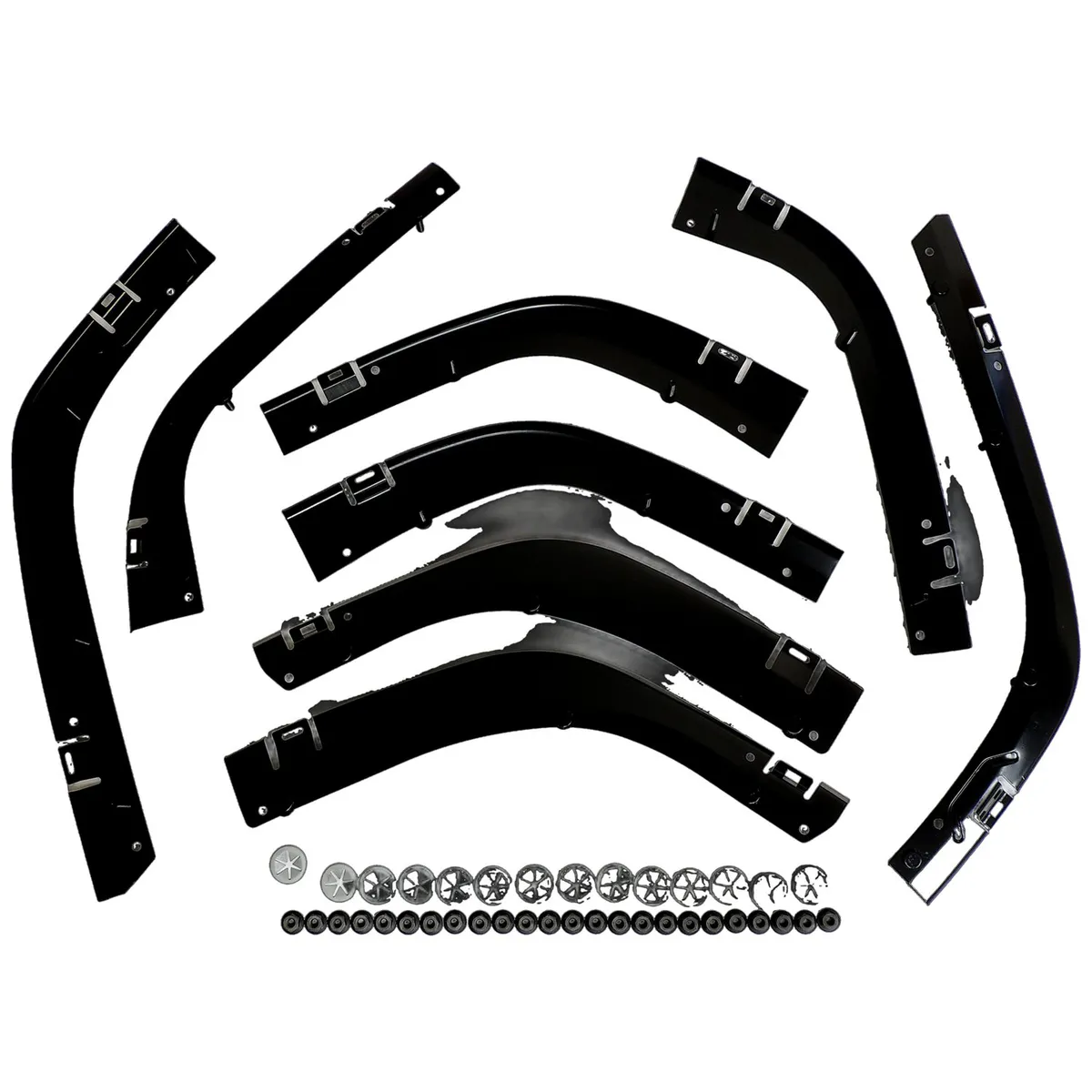 Fender Flare Retainer Kit; Front And Rear; Includes Retainers and Mounting Hardware; product image