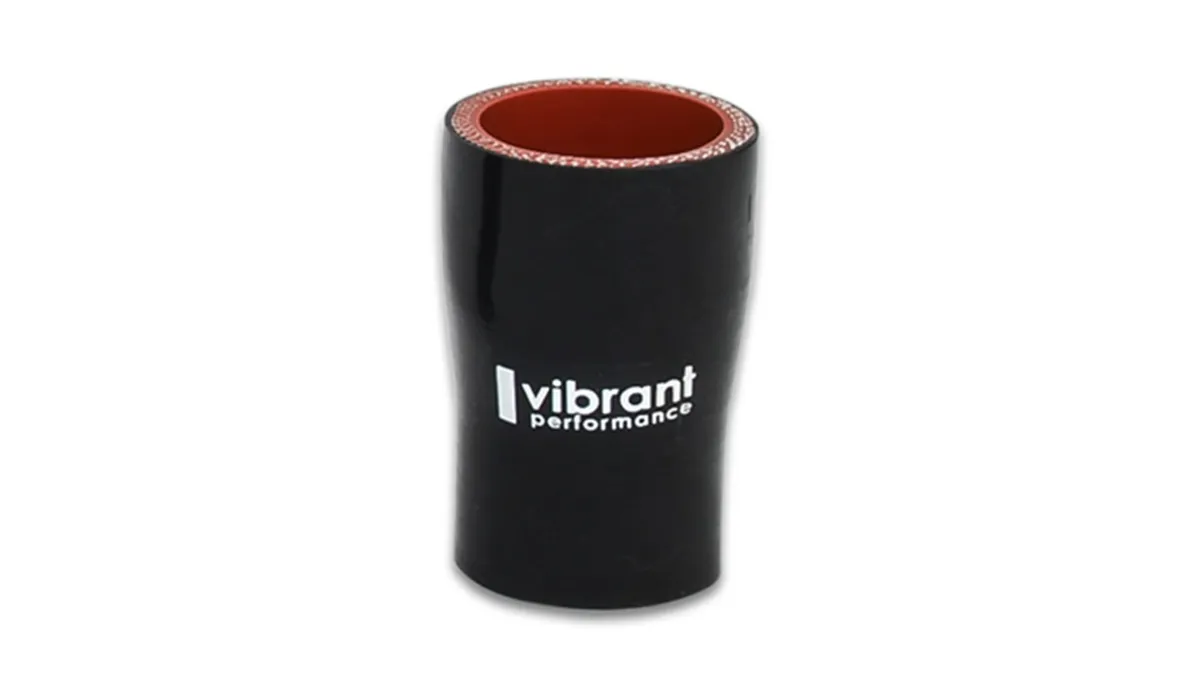 Reducer Coupler; 4.5 in. Inlet ID; 5 in. Outlet ID; 3 in. Length; 12 PSI Maximum Operating Pressure; 0.2 in. Wall Thickness; Black; product image