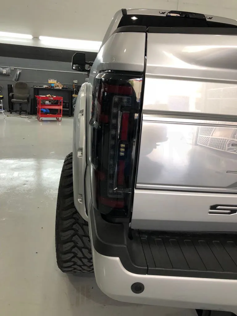 Ford Superduty F250350450550 17-19 Replaces OEM LED Style Tail Lights With Blis Blind Spot Warning System Oled Tail product image