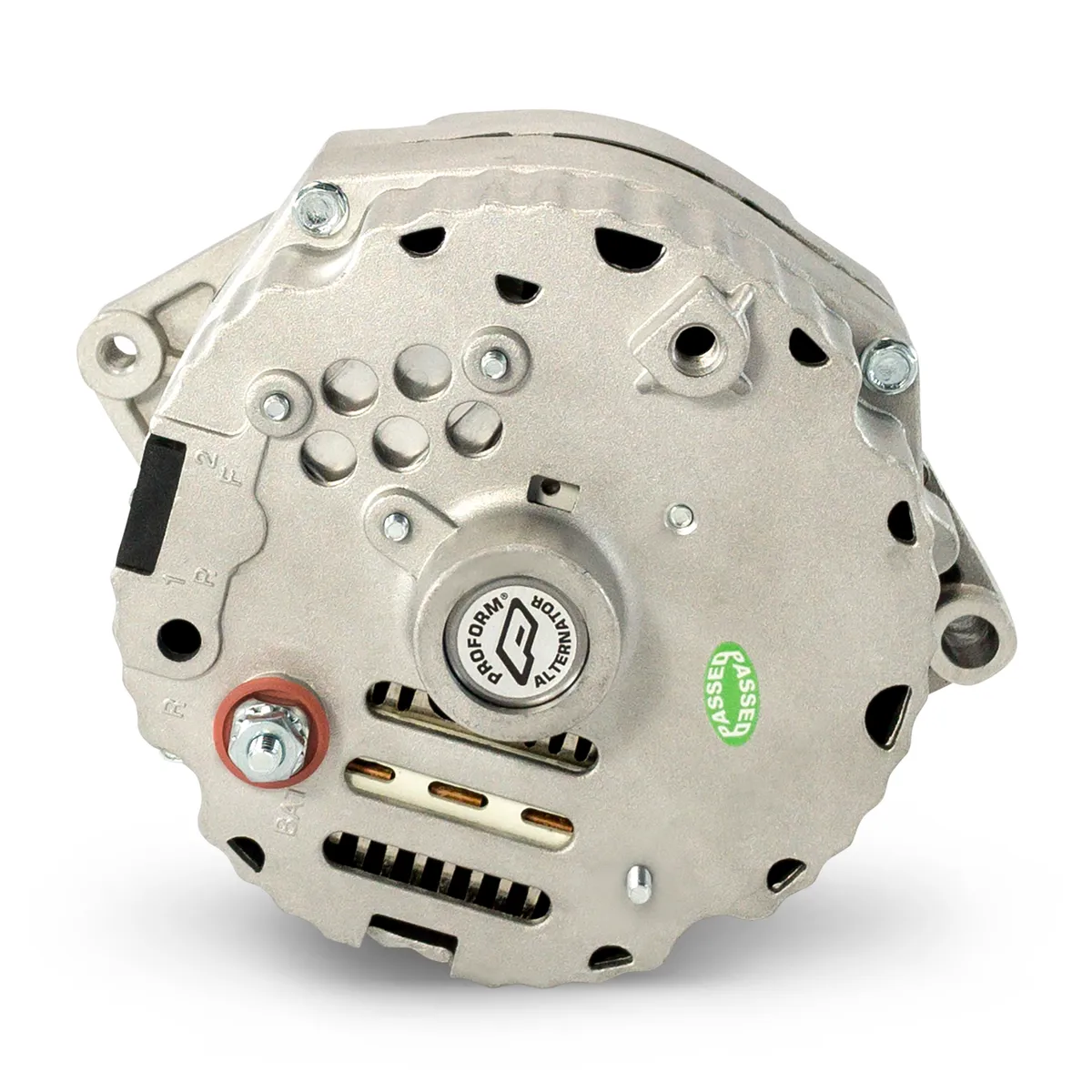 Alternator-100 AMP GM Style 1-Wire Style Natural Finish Proform product image