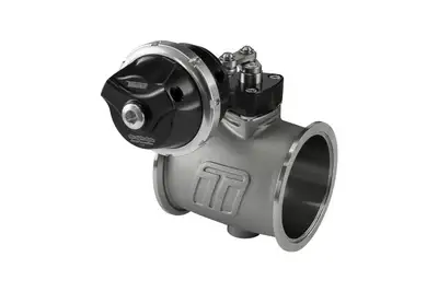 TurboSmart USA PSG76CG Pneumatic StraightGate76 Compressed Gas 7psi Black