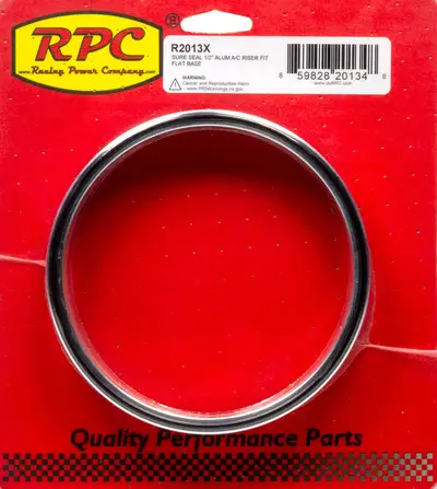 Racing Power Company Sure Seal 1/2In Alum A/ C Riser Fit Flat Base