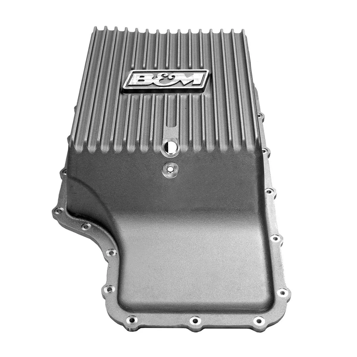 '11-21 Ford F250/F350 B&M HI-TEK Deep Transmission Pan - Natural product image