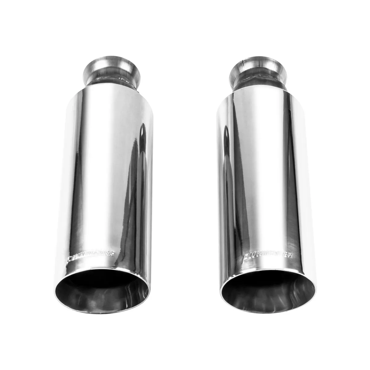 Synergy Manufacturing 09-17 Dodge Ram 1500 / Ram 1500, 5.7L, V8, 2/4 Wheel Drive, All Wheel Bases, Direct-Fit, Exhaust Tips, Pair, Bright Polish Finish, 4.00" Dia, 304S Stainless Steel.