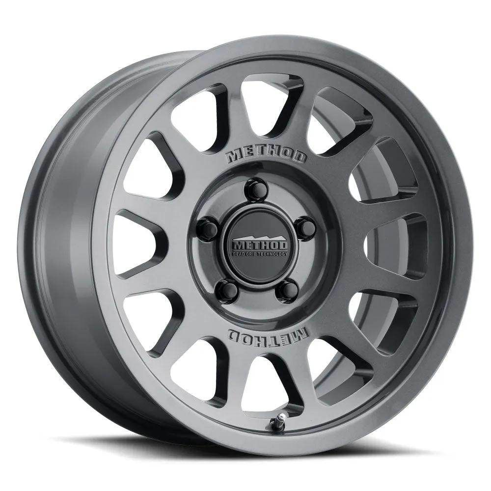 MR703 Bead Grip 17x8.5 0mm Offset 8x170 130.81mm Centerbore Machined - Clear Coat product image