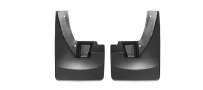 Weathertech 2004 + Dodge Ram 1500 Black No Drill MudFlaps Fits models without flares