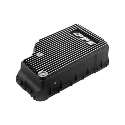 Pacific Performance Engineering 20-25 Ford Super Duty Diesel 10R140 Heavy-Duty Cast Aluminum Deep Transmission Pan-Brushed Pacific Performance Engineering