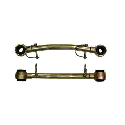 Skyjacker Sway Bar Extended End Links Disconnect Front Lift Height 2-2.5 Inch Double Black Rubber Bushings 87-95 Jeep Wrangler Skyjacker