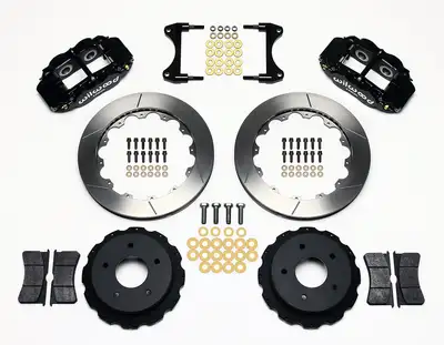 Wilwood Brakes 1965 - 1982 Chevrolet Forged Narrow Superlite 4R Big Brake Rear Brake Kit For OE Parking Brake - 140-10471