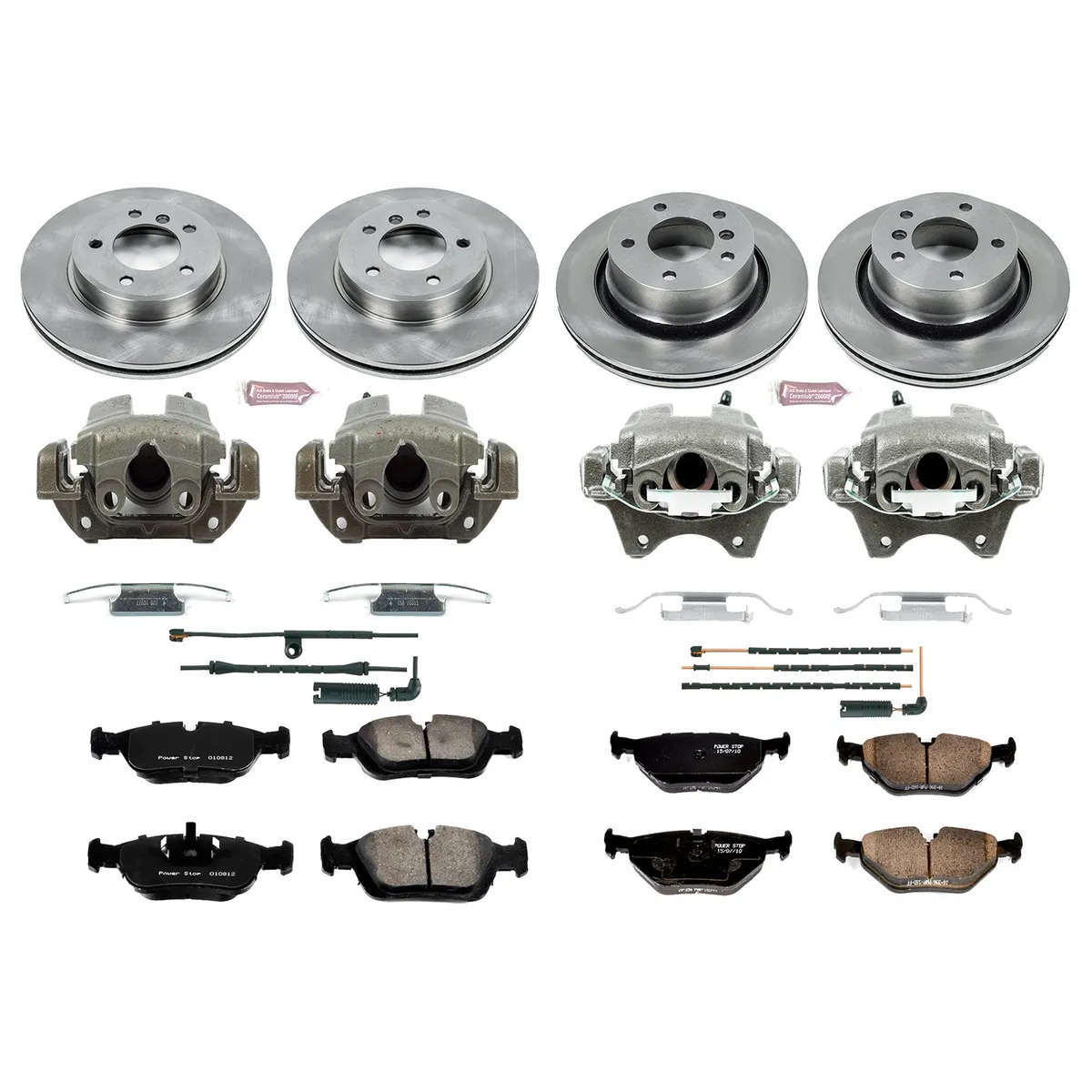 Z17 Direct Replacement Kit: Rotors; Ceramic Pads; Pad Sensors; Calipers product image