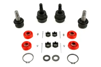 Rugged Ridge Suspension Ball Joint Kit 4 Piece; 0718 Wrangler/Grand Cherokee