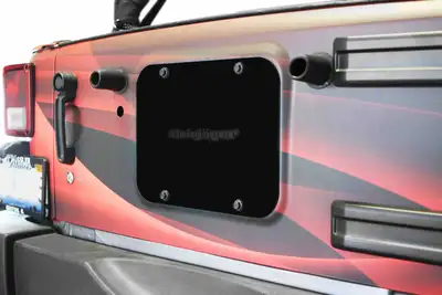 Steinjager Steinjäger Wheels and Tires Wrangler JK 2007-2018 Spare Tire Delete Plate Bare