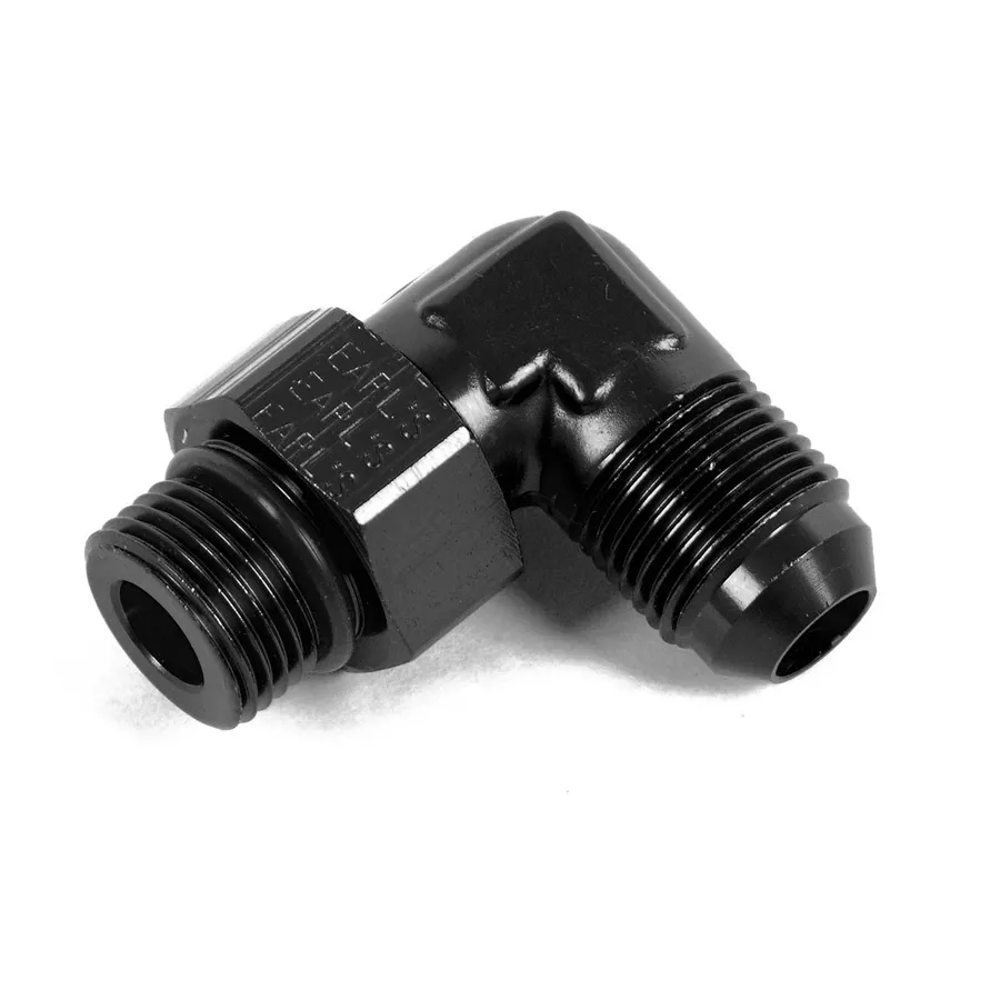 Earl's Performance #6 Male 90 Deg to Male Swivel 9/16-18 O-Ring