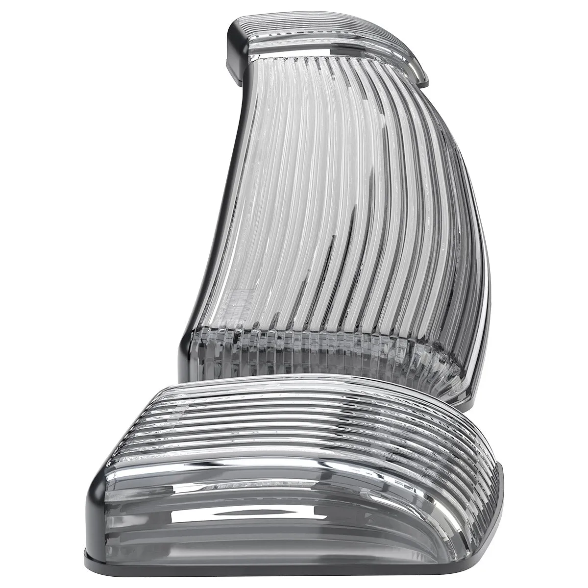 GMC and Chevy 15-19 3rd GEN Body Style Heavy-Duty 3-Piece Set Smoked Cab Roof Light Kit with White and Amber Strobe product image