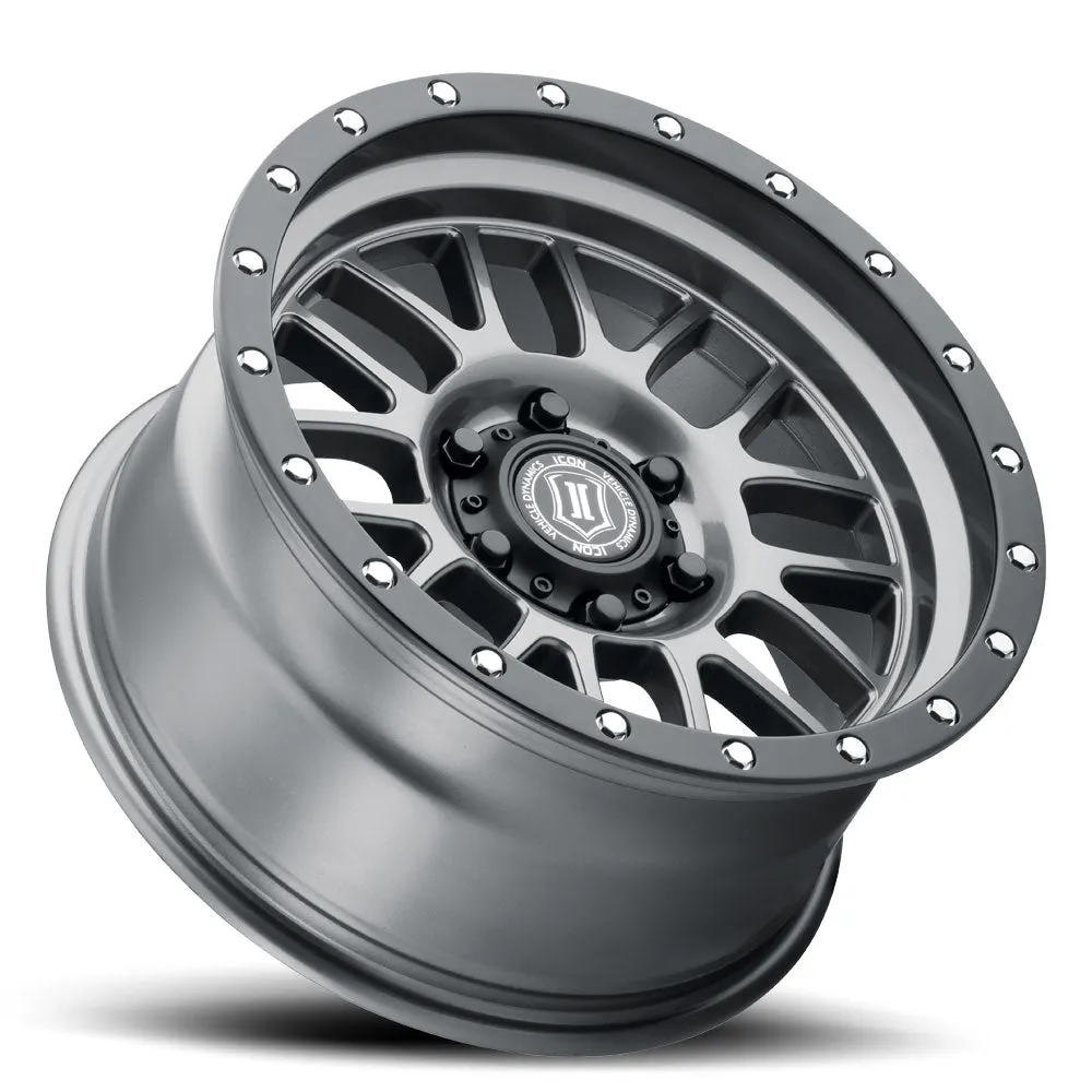 Alpha 20 x 9 Gun Metal 8 x 170 5in 0mm 125.2mm Load Rating 3700 Lbs product image