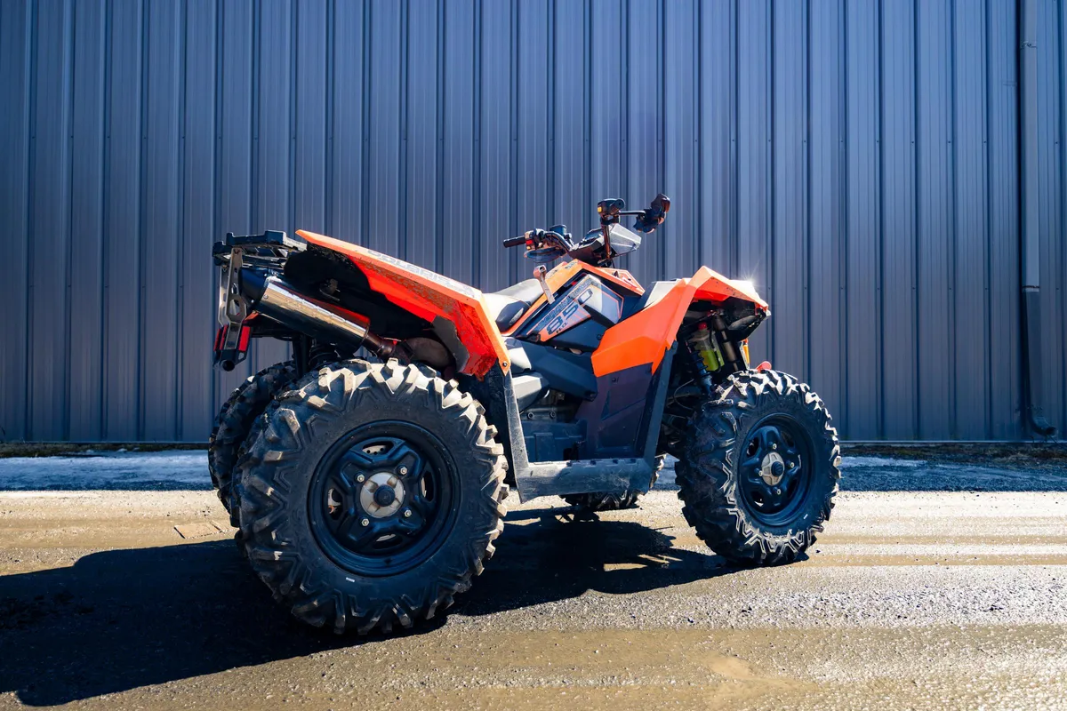 2013-Up Polaris Scrambler 850 Performance Series Single Slip-on Exhaust System MBRP product image