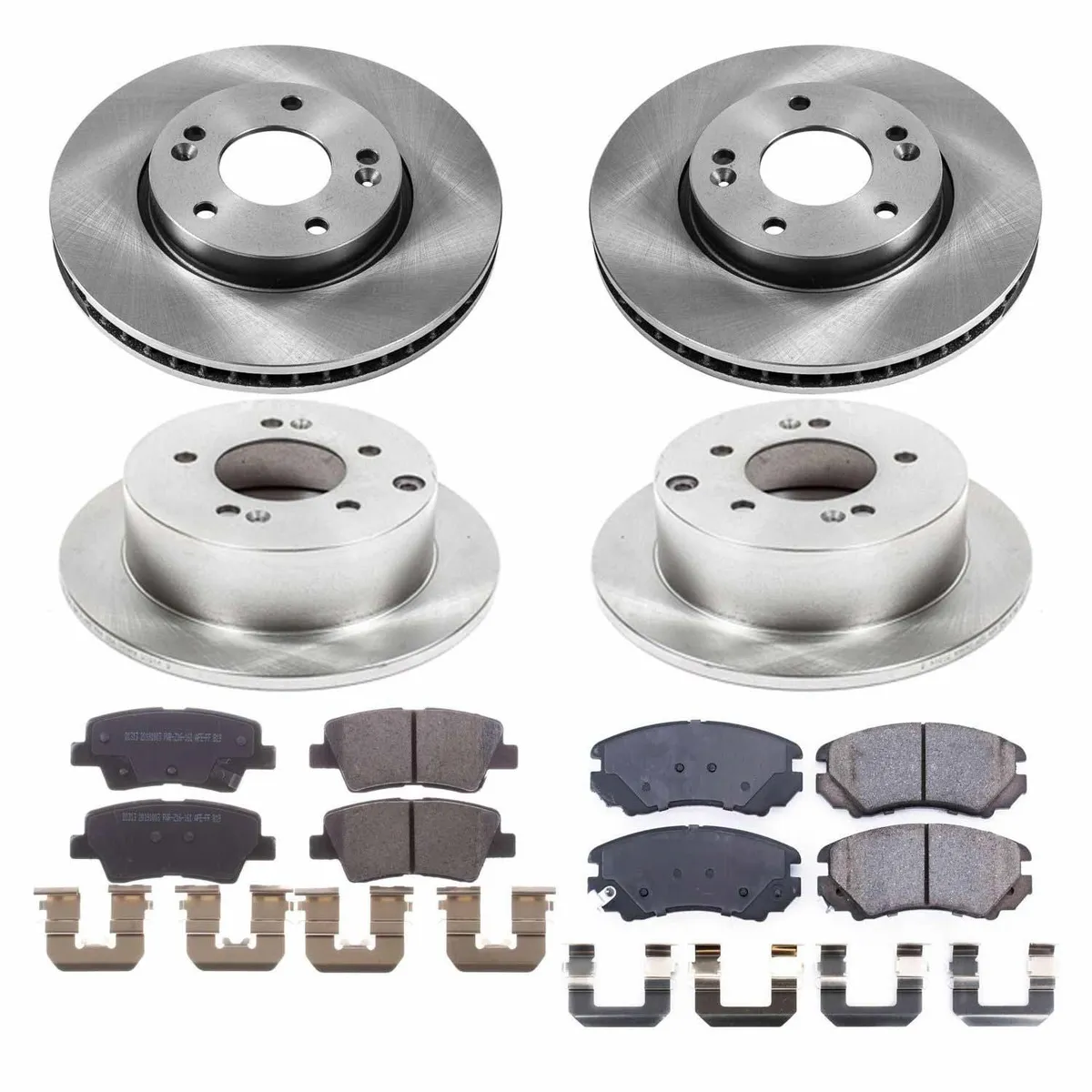 Z17 Direct Replacement Kit: Rotors; Ceramic Pads W/Hardware product image