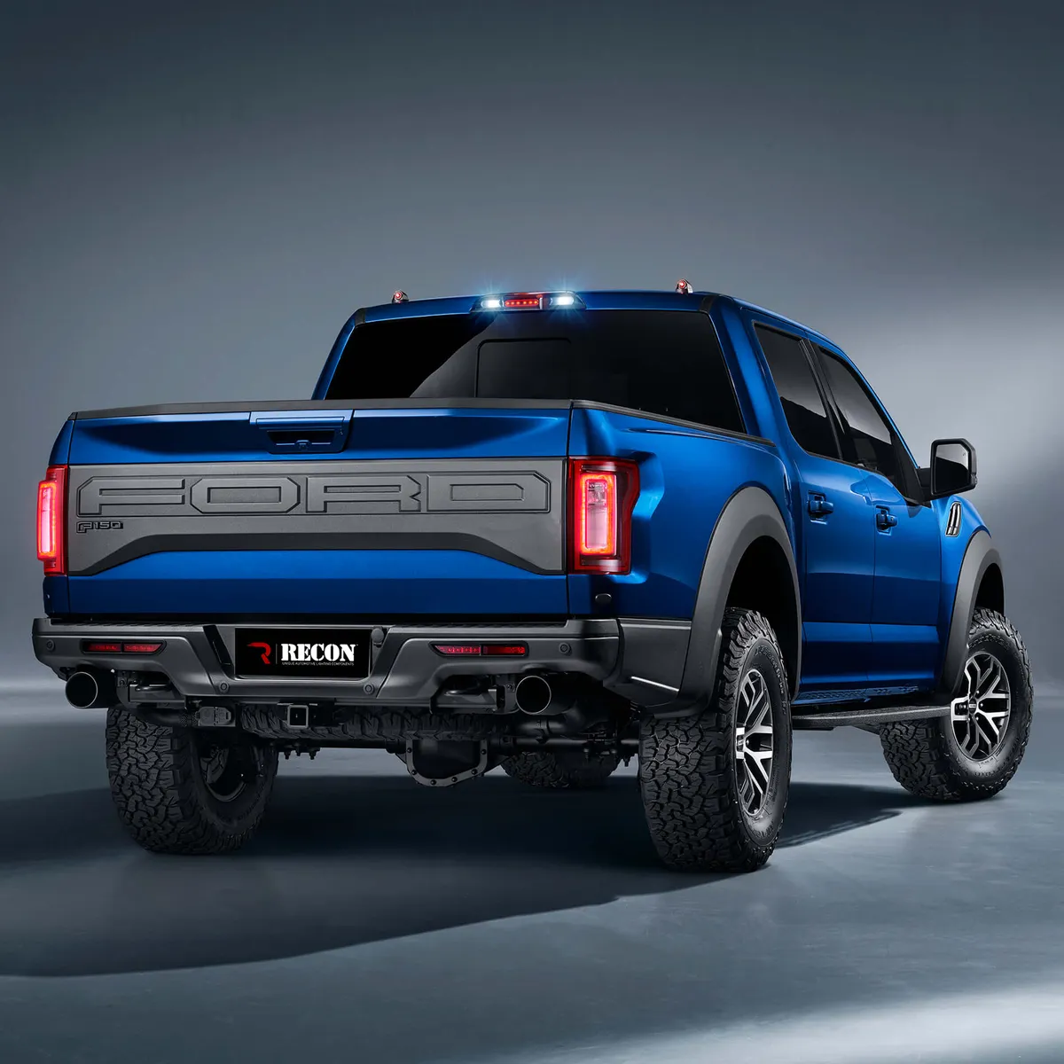 Ford Maverick 21-25 Ultra High Power Red LED 3rd Brake Light Kit w/ Cree Xml White LED Cargo Lights (Attn: Does Not Fit Models With Cargo Bed Camera in OEM 3rd Brake Light) - Smoked Lens product image