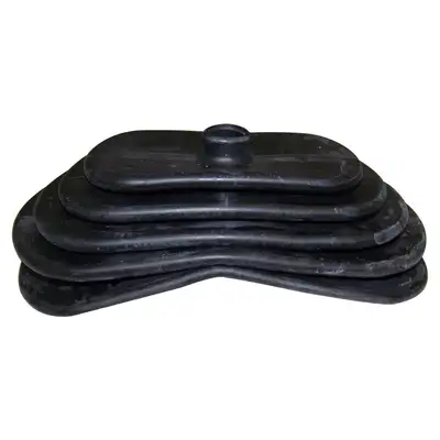 Crown Automotive Jeep Replacement Crown Automotive Jeep Replacement J5353263 Transfer Case Shift Boot for 1976-79 Jeep CJ-5, CJ-7 w/ Dana 20 w/ Single Lever