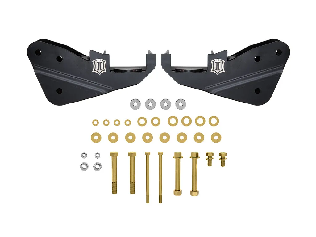 ICON 2023-2025 Ford F-250/F-350 Super Duty 4WD, Radius Arm Drop Kit product image