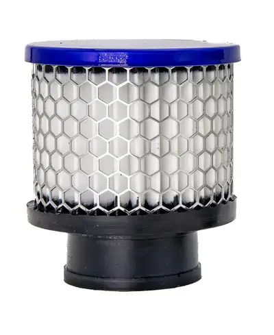 otr filters Breather Valve Cover 1.375in Blue